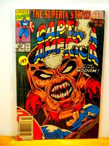 lot 197 image: MARVEL COMICS CAPTAIN AMERICA #387 COMIC BOOK - 1991 $