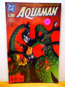 lot 209 image: Aquaman (5th Series) #19 NM - 1996 Dave Johnson Cover $