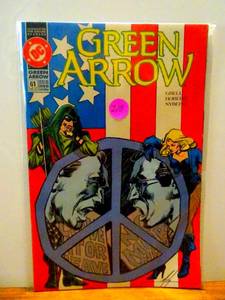lot 210 image: GREEN ARROW # 61 NM 1992 Grell Springer Marcos DC COMICS