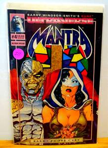 lot 211 image: MANTRA #4 MALIBU COMICS 1993 BAGGED AND BOARDED