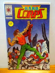 lot 213 image: THE HARD CORPS #2 Jan 1993 Valiant Comics
