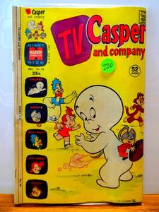 lot 220 image: VINTAGE TV Casper And Company #44 Harvey Comics 1973 $