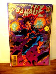 lot 229 image: Damage #0 - DC Universe Variant Logo - DC - 1994 $