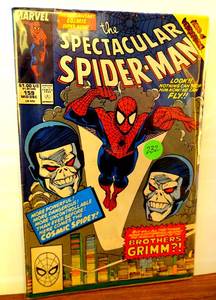 lot 232 image: The Spectacular Spider-Man #159 Newsstand Variant (Marvel Mid December 1989) $