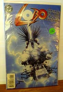 lot 236 image: Lobo in the Chair #1 NM (1994) Martin Emond Cover $