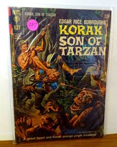 lot 237 image: VINTAGE Korak Son of Tarzan #10 Gold Key (1965) $$