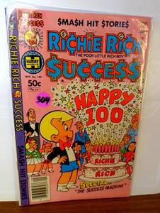 lot 304 image: Richie Rich Success Stories #100 Harvey Publications (1981) $