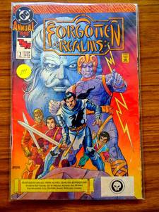 lot 111 image: Forgotten Realms 1990 Annual #1 DC Comic $$
