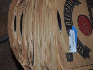 lot 182 image: vintage 78 records 20 plus