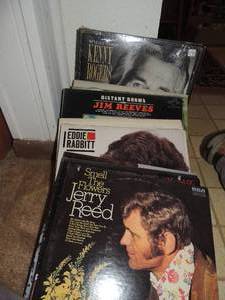 lot 212 image: cw albums - jerry reed, kenny rogers, eddy and more