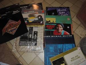 lot 242 image: Blues albums - robert cray, big joe williams, jack dupree, sleepy joe and earl hooker