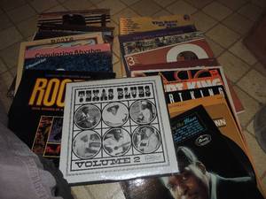 lot 244 image: blues albums - tx blues, best of roots, albert king plus