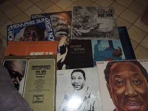 lot 302 image: blues albums - muddy water, memphis slim