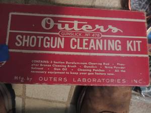 lot 1002 image: OUTERS shot gun cleaning kit