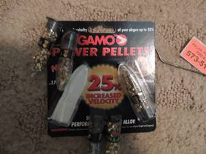 lot 1004 image: GAMO POWER PELLETS   4 CONTAINORS