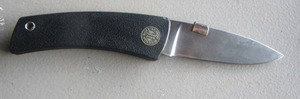lot 587 image: Bolt action pocket knife , Size