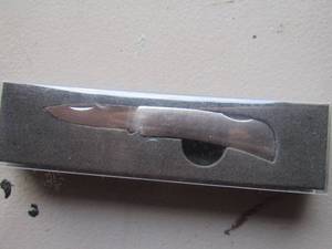 lot 855 image: silver color new knife , size -