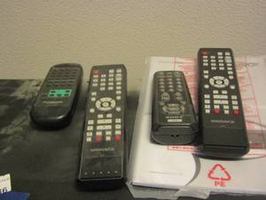 lot 936 image: sony box tv qty 4 remotes