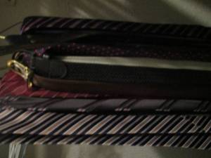 lot 788 image: mens ties and belts