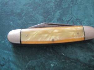 lot 859 image: multi blade pocket knife 3 58 long closed