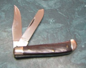 lot 734 image: browning pocket knife 2 blades