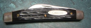 lot 21 image: Camillus ole Smokey pocket knife double blades 6 12 opened - 3 closed