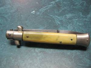 lot 804 image: imco switch blade knife - 4 blade - 9 long
