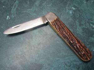 lot 720 image: jahenckels solingen friodur Germany knife - 3 14 blade - 7 34 long