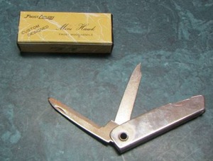 lot 773 image: frost cutlery knife 1 38 blade 3 38 long - multi blade pocket knife