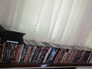 lot 57 image: large dvd movie lot all types