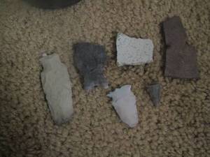lot 76 image: arrow heads