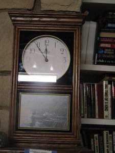 lot 119 image: Mantle clock BY Wild Wings  20124