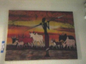 lot 203 image: painted canvas 2026