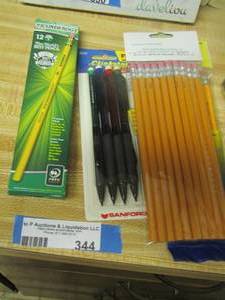 lot 344 image: pencils (did ya say pencils)
