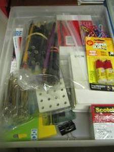 lot 359 image: teachers dream to find a jack pot of school supplies