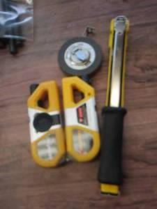lot 465 image: laser level- sharp shooter hand stapler