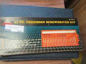 lot 508 image: 21pc precision screwdriver kit NEW$$$