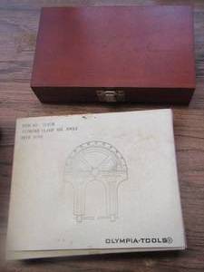 lot 533 image: 3 corner clamp adj angel - wood working drill bits new