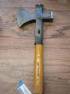 lot 565 image: ax with wooden handle