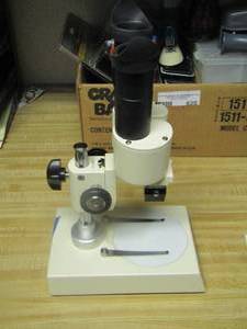 lot 645 image: swift instruments international s.a   MICROSCOPE 10x