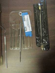 lot 678 image: PICS, PROBES &  SCULPTING TOOLS