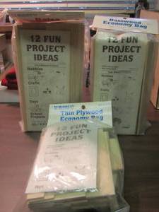 lot 714 image: 12 fun project ideas qty 3 bags