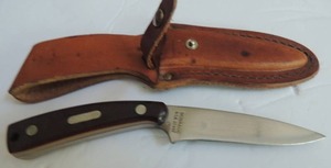 lot 65 image: Old Timer - Schrade usa - 154 dt - 3 12 blade,  in sheath