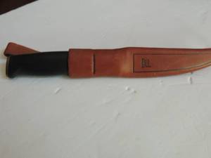 lot 126 image: fiskars - stainless Finland 5 blade in sheath