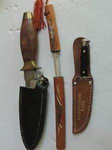 lot 452 image: yellowstone park - 2 blade letter opener - japan pasgen - 3 blade - pakistan