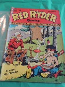 lot 156 image: Dell Comics #76 Red Ryder