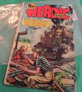 lot 158 image: Famous Funny Comics #52  Heroic Comics