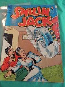 lot 187 image: Dell Comics Smilin Jack
