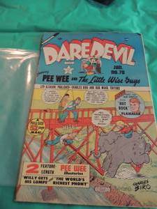 lot 216 image: Gleason Comics #70 Daredevil