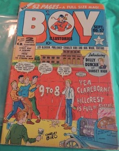 lot 218 image: Gleason Comics #57 Boy
